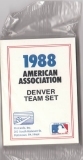 1988 Denver Zephyrs Team Set (Denver Zephyrs)